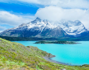 Torres del Paine und See Nordenskjold, Nationalpark Torres del Paine, Patagonia, Chile, Südamerika Torres del Paine und See Nordenskjold, Nationalpark Torres del Paine, Patagonia, Chile, Südamerika